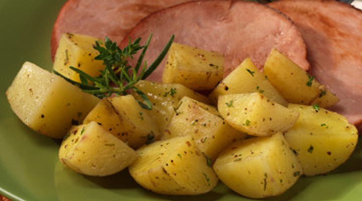 Lemon Oregano Roasted Potatoes